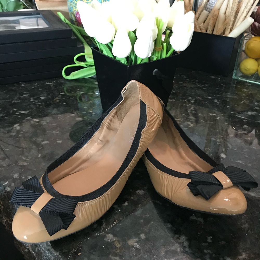 Rare beautiful Kate Spade patent ballet flats. Sz8